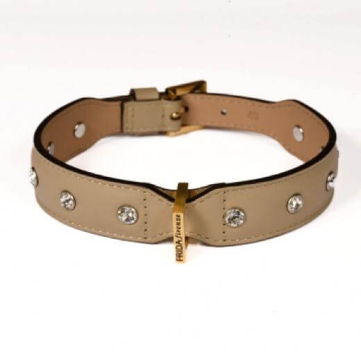 ③ FRIDA Firenze｜Collare Swarovski Mud
